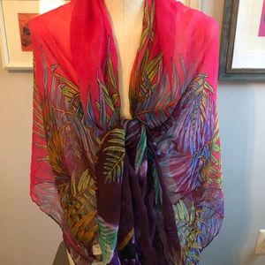 Beautiful colorful wrap